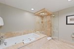 2 Full Bathrooms with separate shower and soaking tub